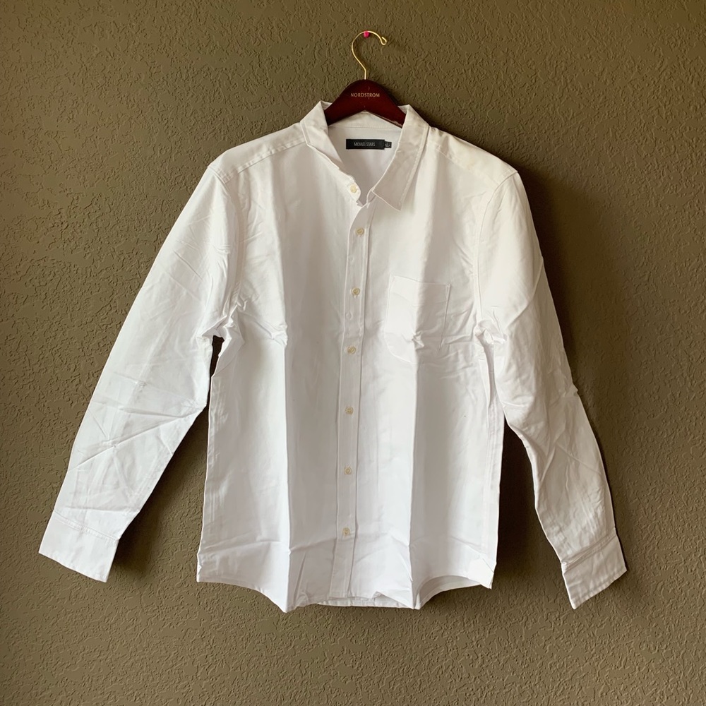 Michael star made in USA 🇺🇸 fitted sport shirt
